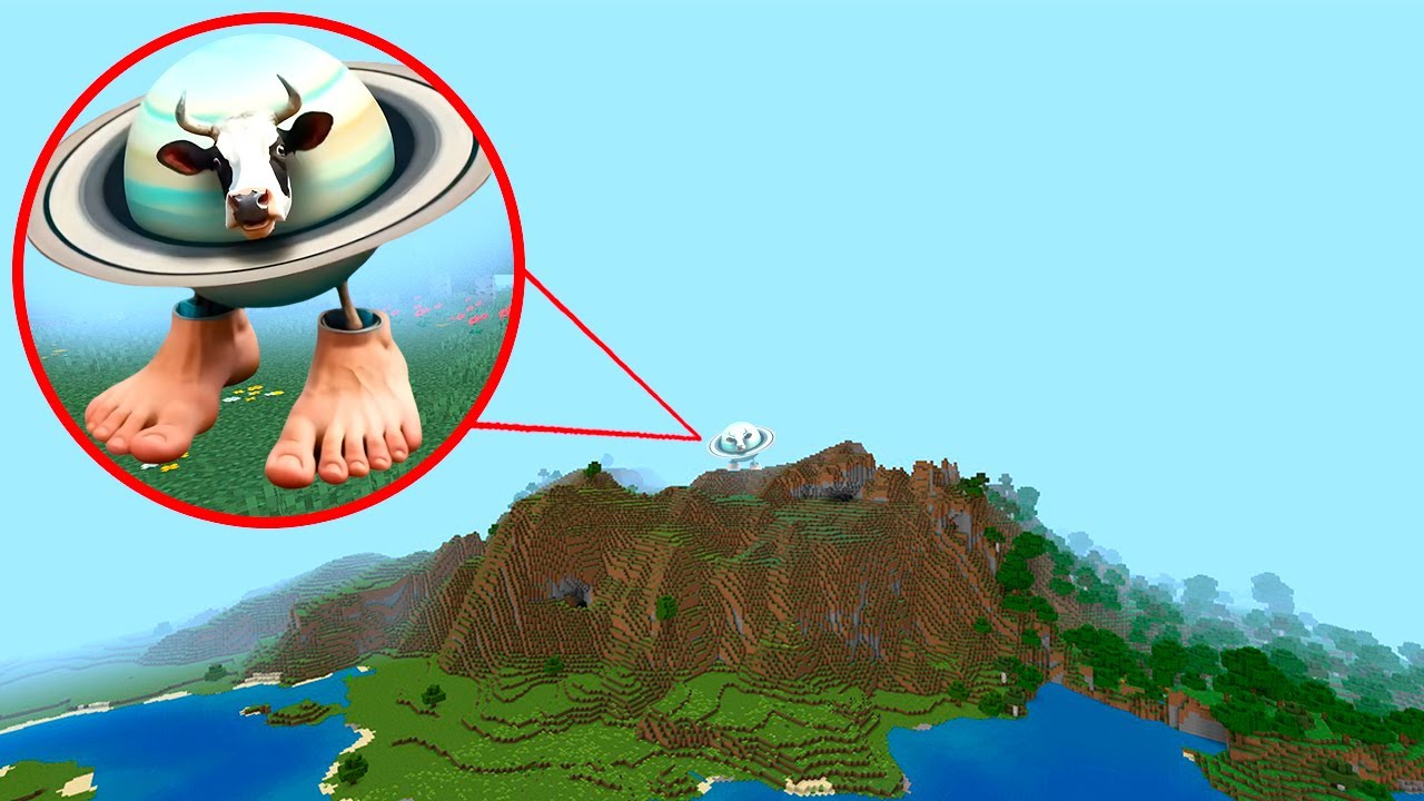 I Found NEW La Vaca Saturno Saturnita in Minecraft PE!