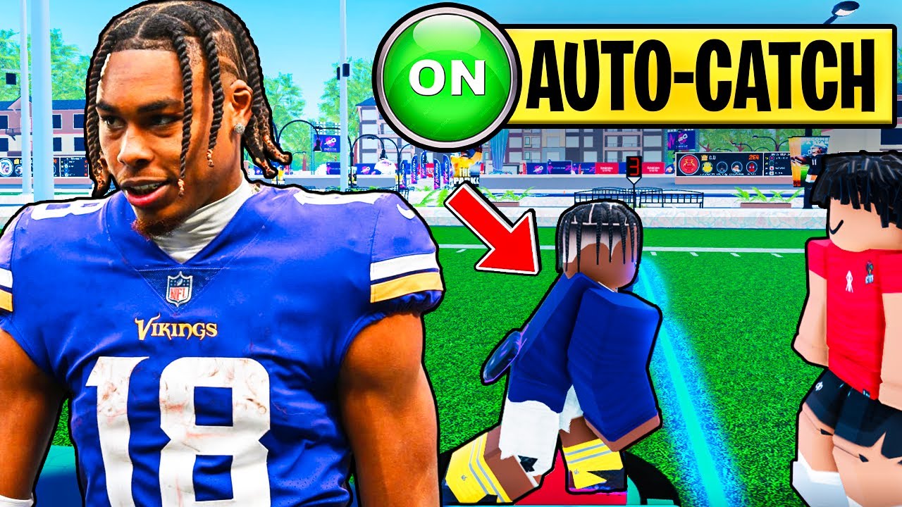 I Gave Justin Jefferson AUTO CATCH In Ultimate Football (HACKS)