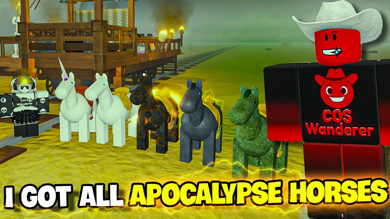 I Got All Apocalypse Horses in the New Dead Rails Update
