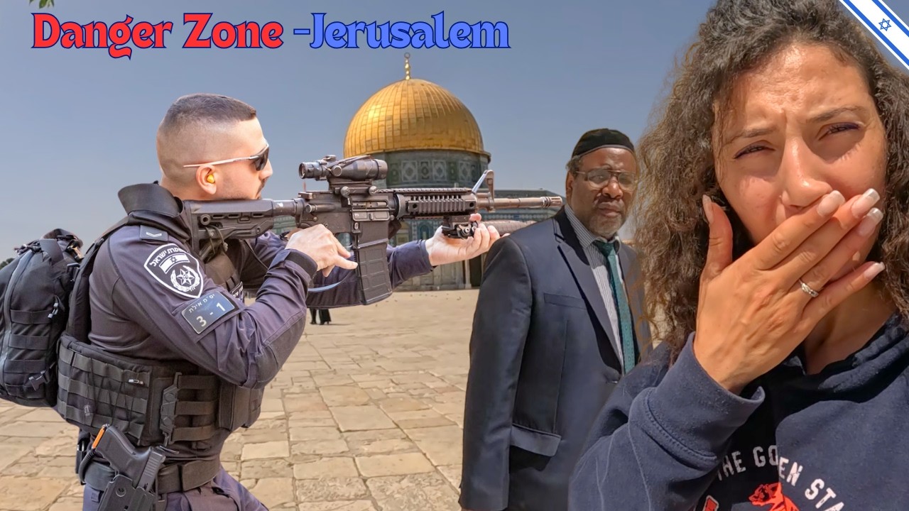 I Got in TROUBLE for Praying Here - Trouble in Jerusalem !!