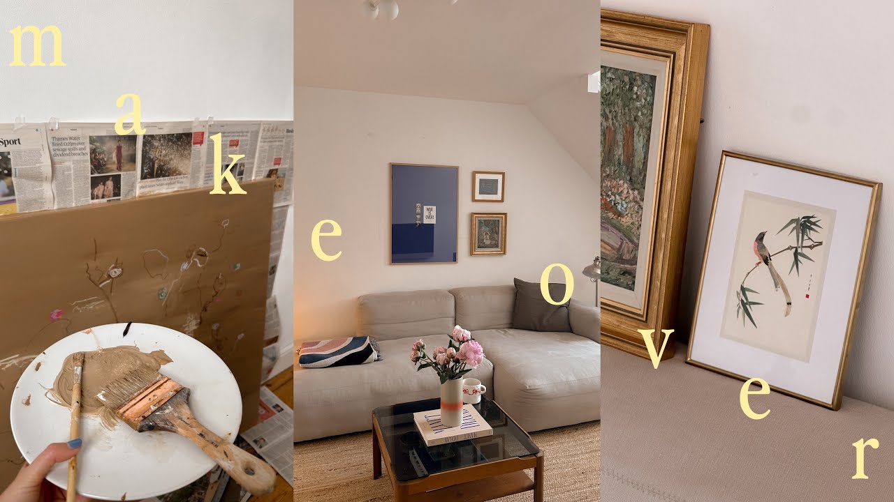I had one week to decorate our living room on a budget
