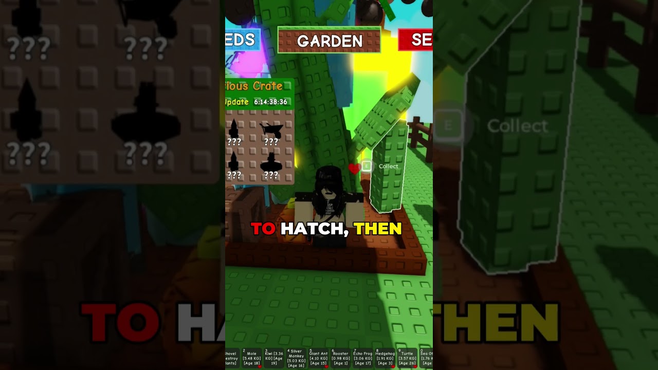 I Hatched the New Mythical Pet Egg in Grow a Garden