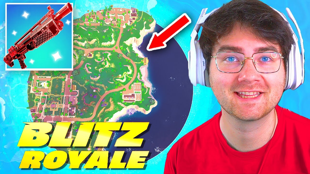 I Hosted a BLITZ ROYALE Tournament in Fortnite! (New Update)