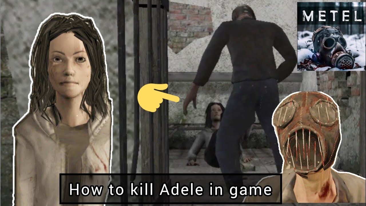 I killed Adele in Metel horror escape chapter 4 🥲