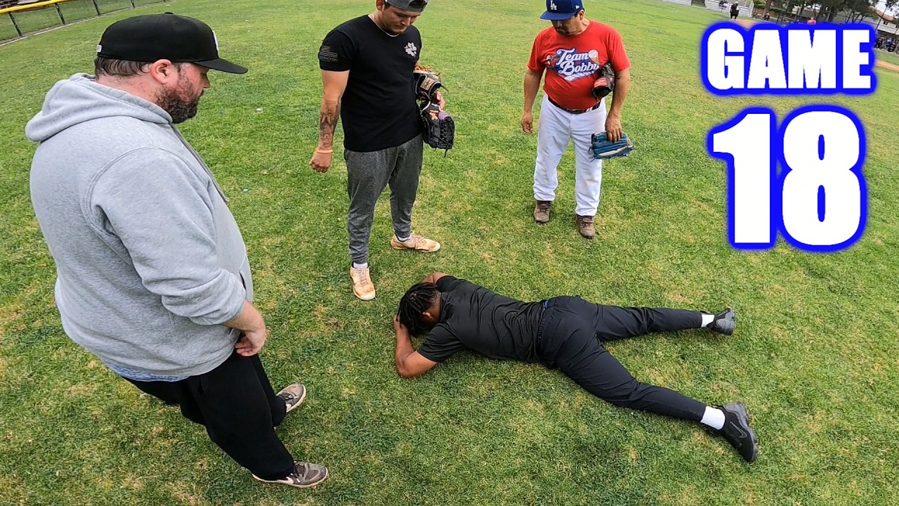 I KNOCK GABE DOWN IN TERRIFYING COLLISION! | On-Season Softball Series | Game 18