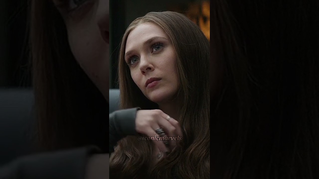 I love Her 👀😍 #wandamaximoff #scarletwitch #elizabetholsen #marvel #avengers #wandavision