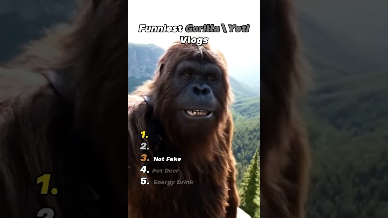 I love these guys😭 #funny #yeti #bigfoot #vlog #vlogs #foryou