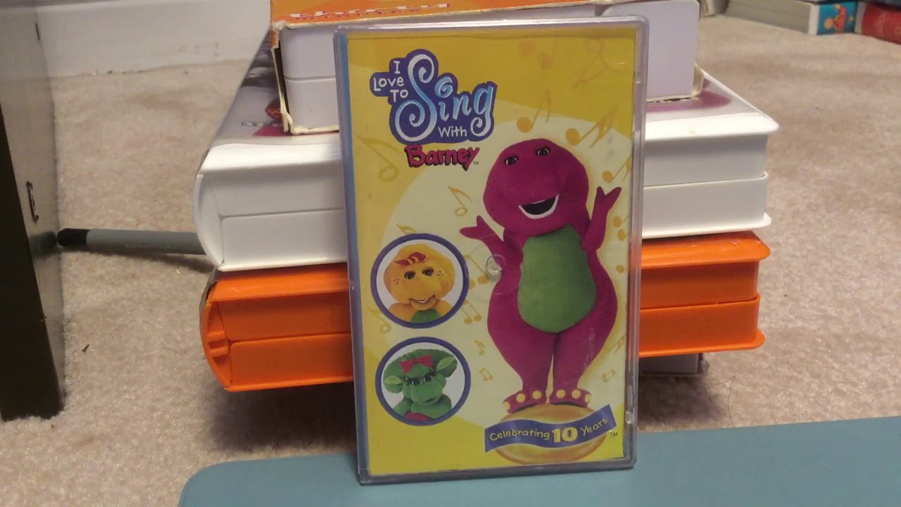 I Love to Sing with Barney Rare Cassettes