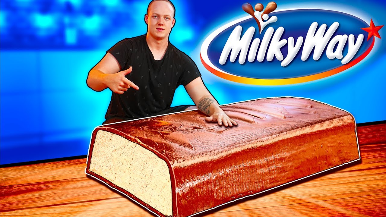 I Made a Giant 220 pound Milky Way