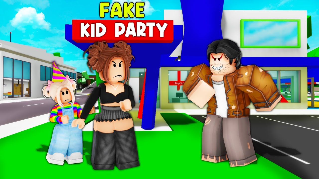 I Made FAKE KIDS PARTY to Trap KIDNAPPER! (Brookhaven RP)