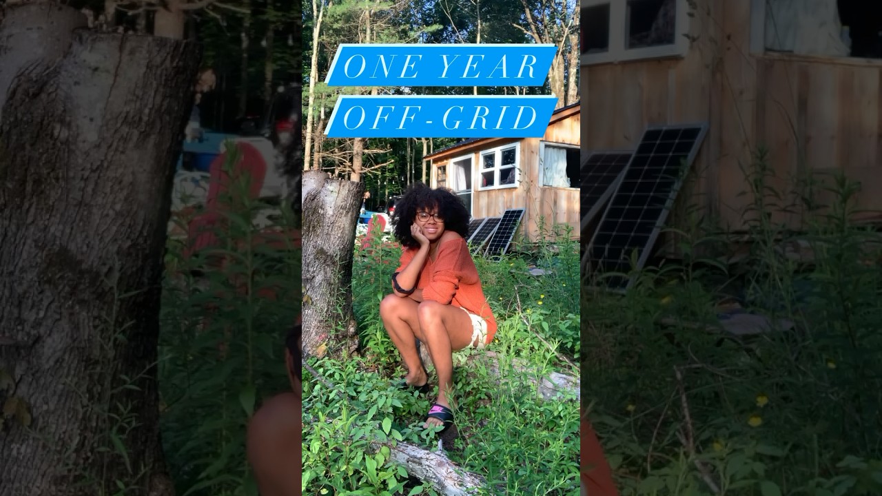 i made it through my first year off the grid