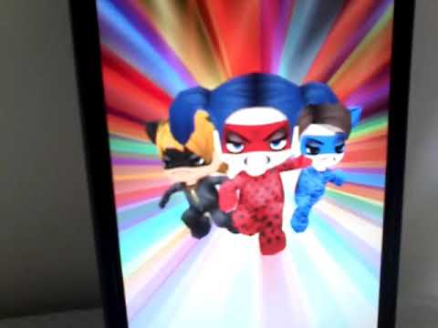I Made Ladybug, Cat Noir And Wolfzag On Buddypoke On My Motorola Phone