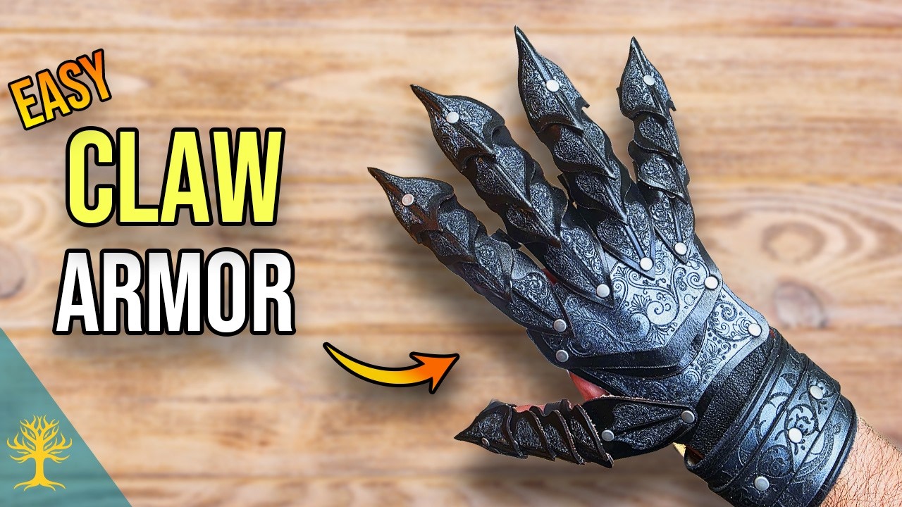 I Made Leather Gauntlets