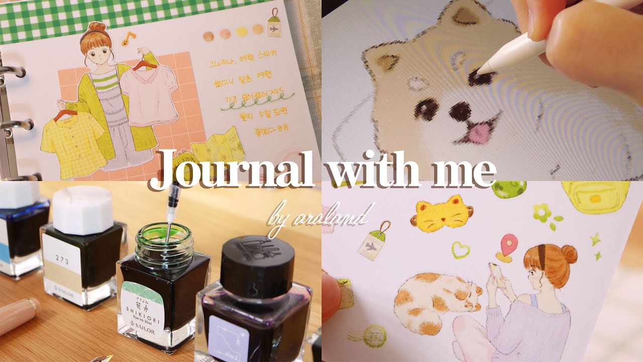 I made my own stickers and journaled✨ My April was enjoyable in many ways