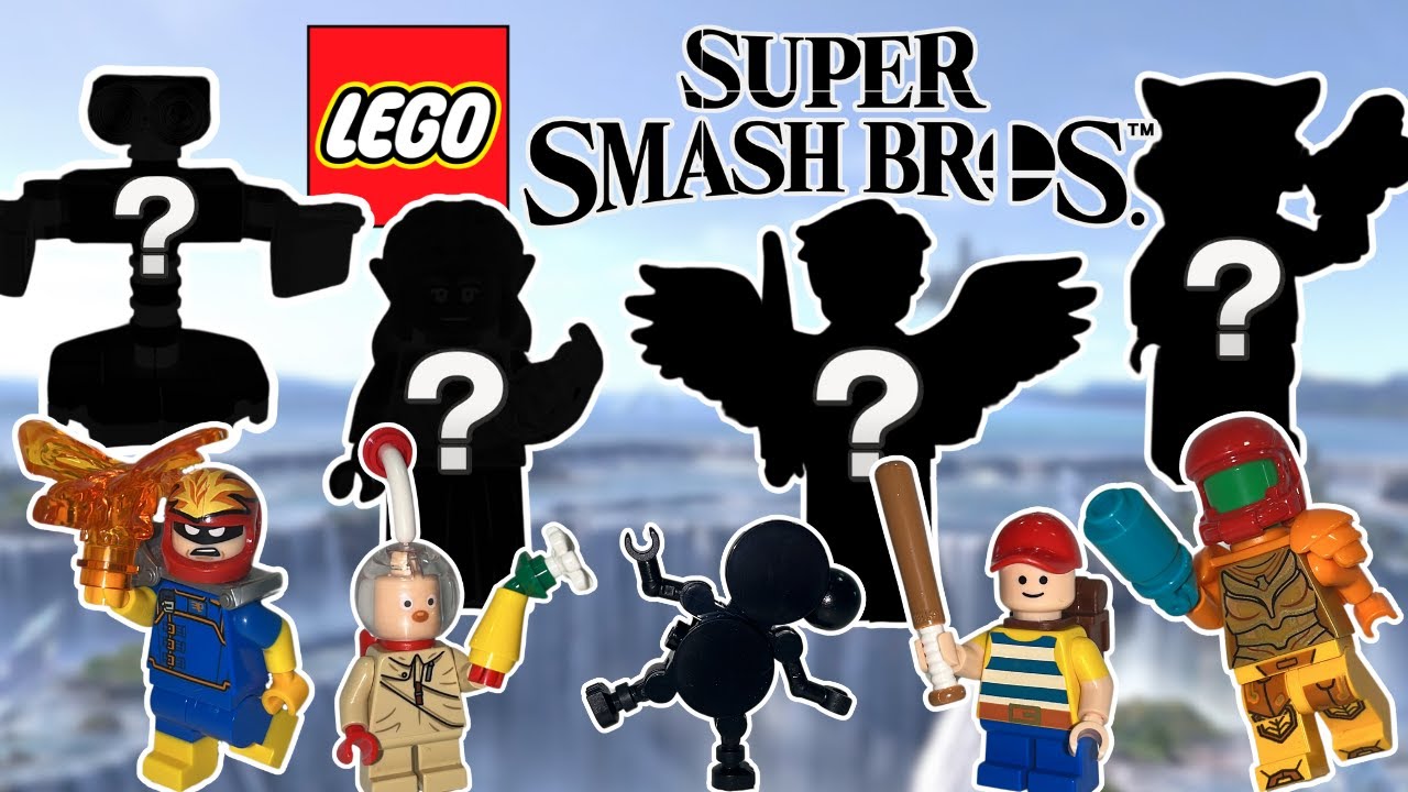 I Made Super Smash Bros Fighters IN LEGO!