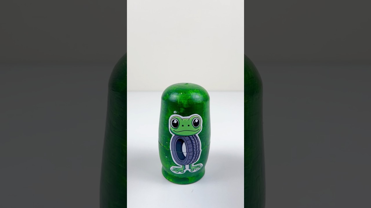 I made the blind box with Sprunki Boneca Ambalabu nesting doll #sprunki #nestingdolls #brainrot
