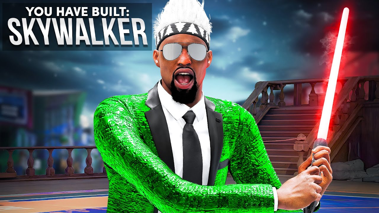 I Made The FIRST LEGEND 'SKYWALKER' Build in NBA 2K25 (21+ Cap Breakers)