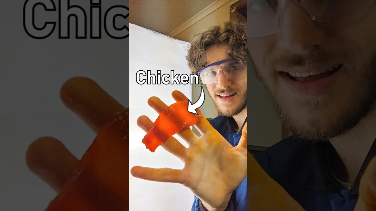 I made transparent chicken