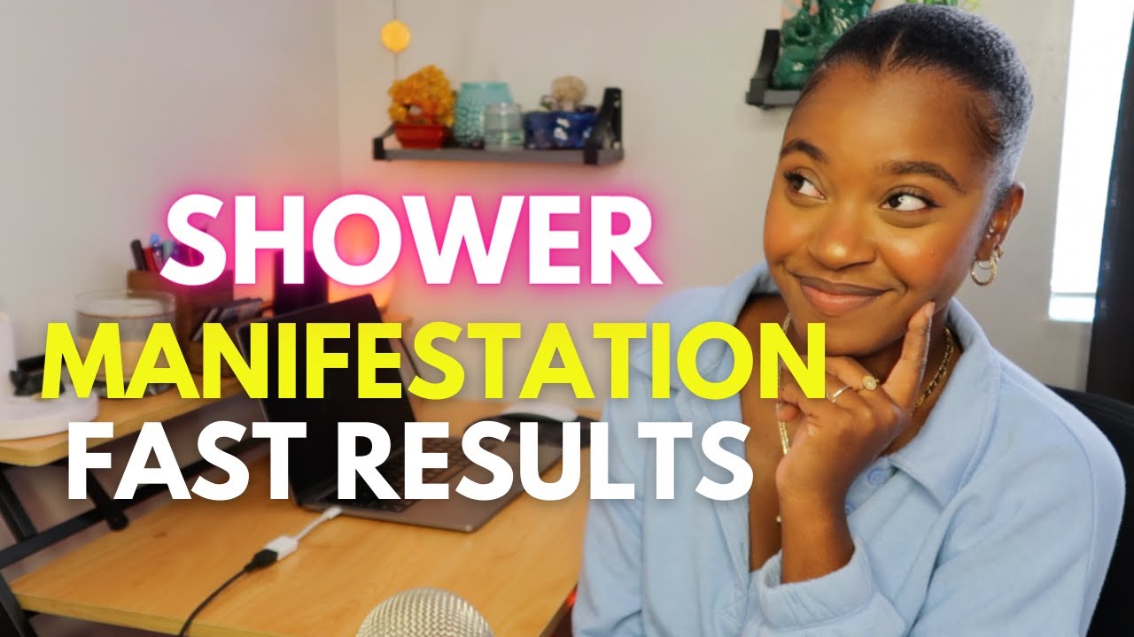I manifested what I wanted by taking a shower! | shower manifestation ✨