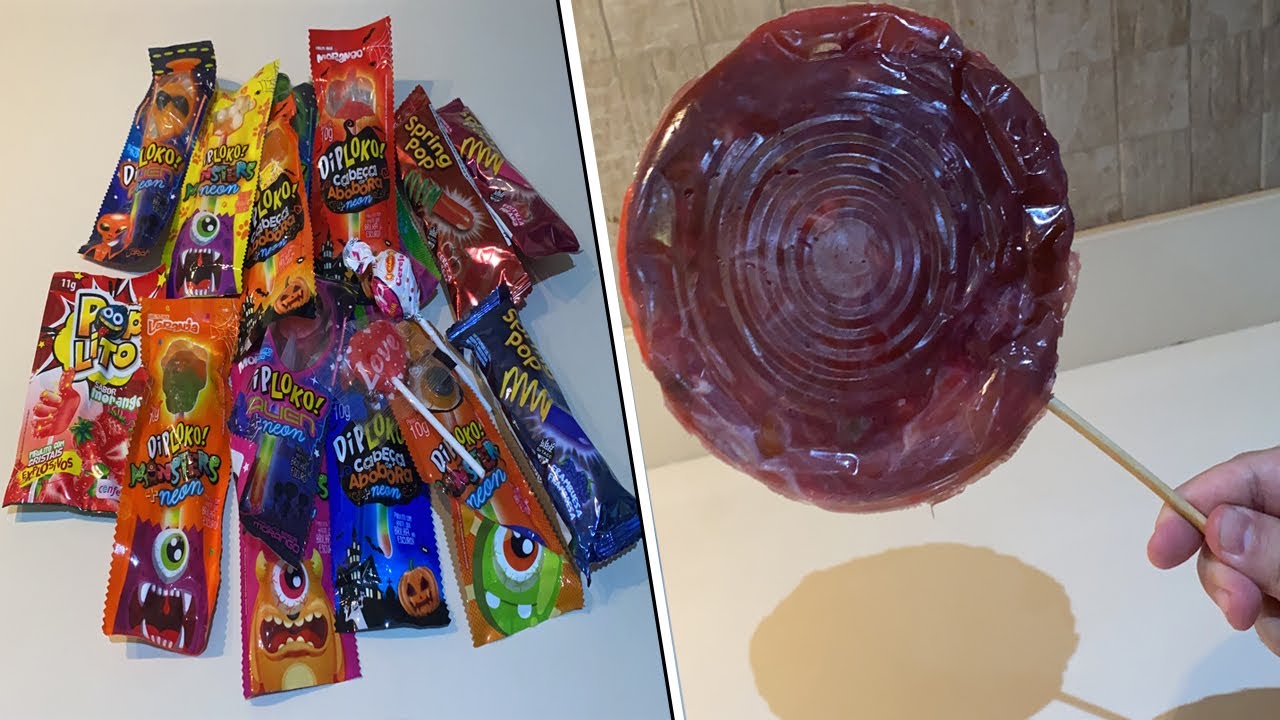 I MELTED ALL THE LOLLIPOPS IN THE MARKET AND TURNED THEM INTO ONE MEGA GIANT LOLLIPOP!!!