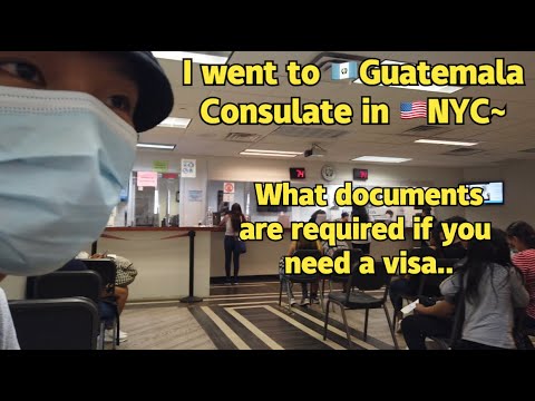 I need to apply visa for 🇬🇹Guatemala,and I went to its consulate in NY..
