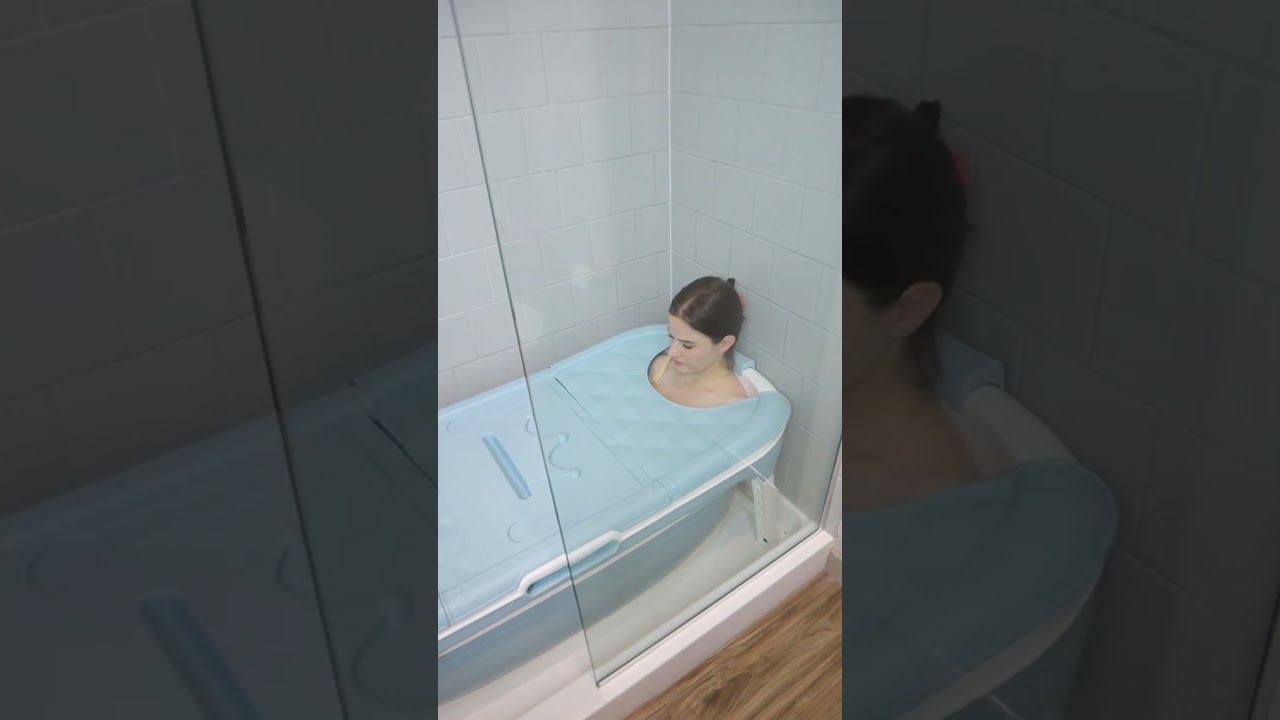 I never knew I needed this! 🛁 #bathtub #bathroomdesign #bathroom  #home #bathing