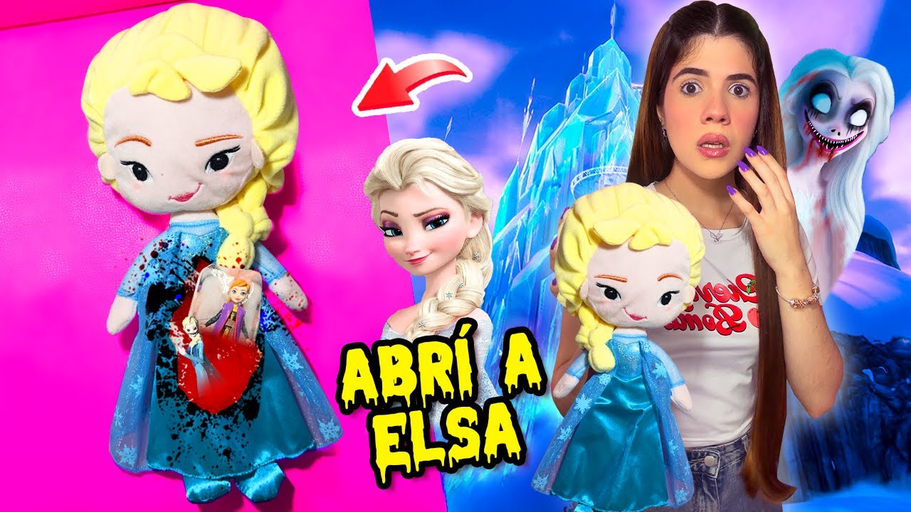 I opened a Frozen Elsa plush toy and it threatened me💀❄️ | Ani Cat😻