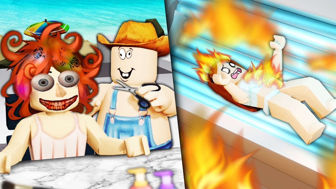 I opened a ROBLOX SALON and made people UGLY...