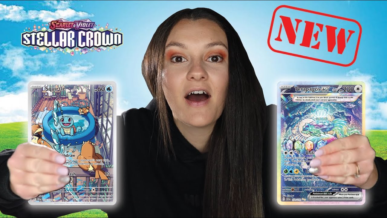I Opened A Stellar Crown Booster Box And Pulled These Amazing Cards