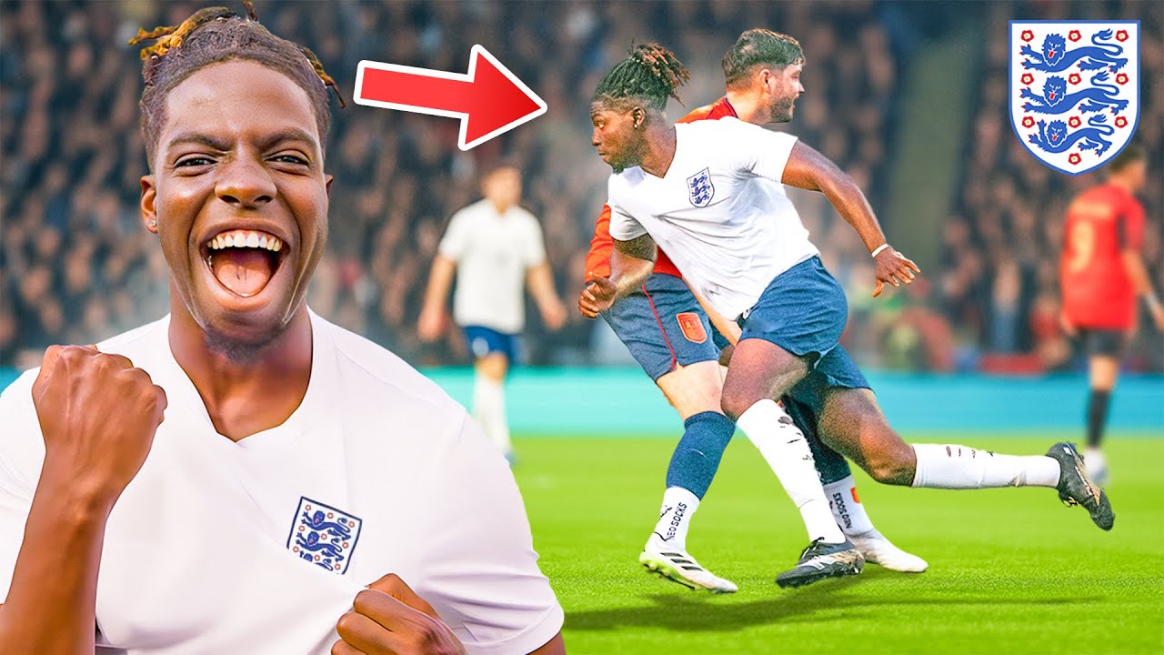 I Played In A World Cup Football Match For ENGLAND!
