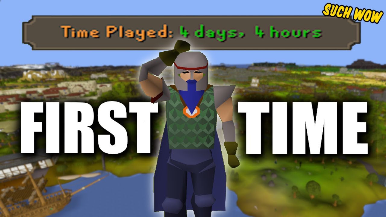 I Played RuneScape For The First Time - 100 Hour Review