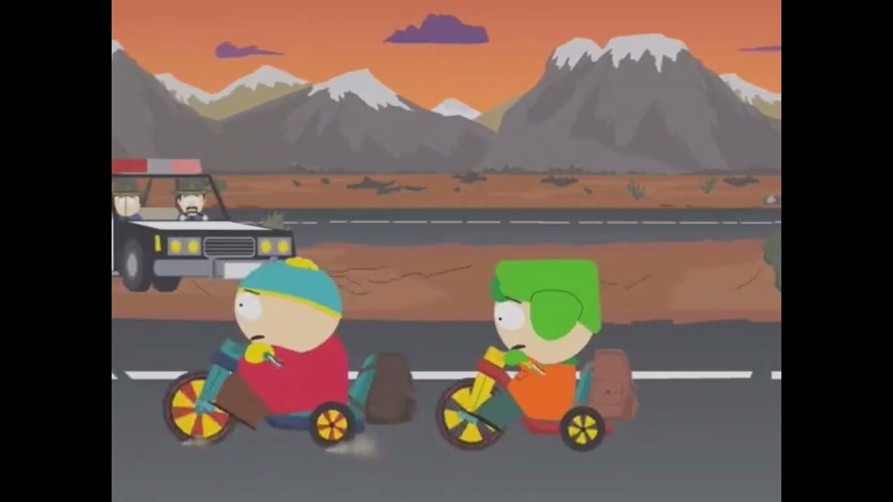 I put coconut mall over Kyle and Cartman fighting over Family Guy
