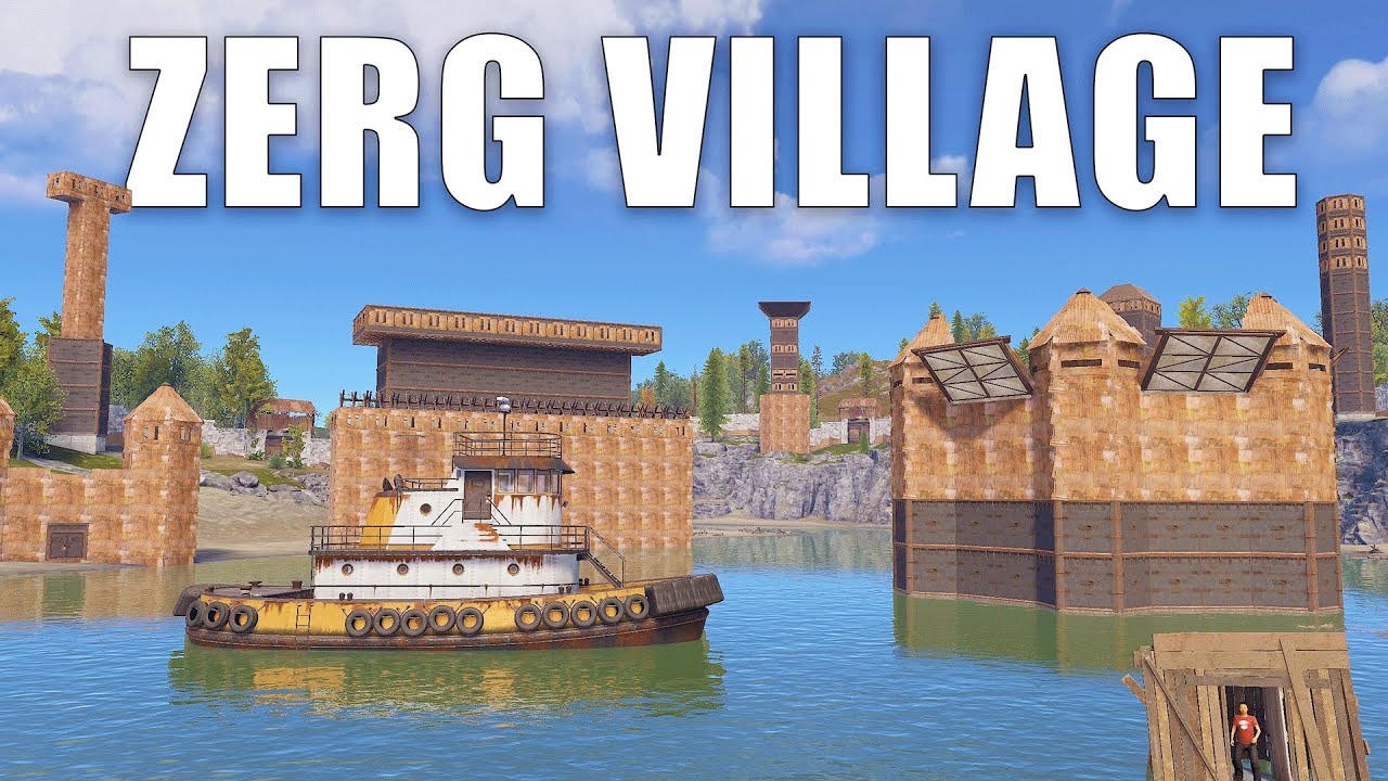 i raided their zerg lake...