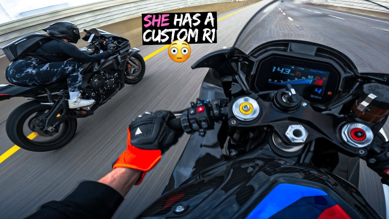 I RAN INTO THE CRAZIEST GIRL RIDER IN MY CITY..