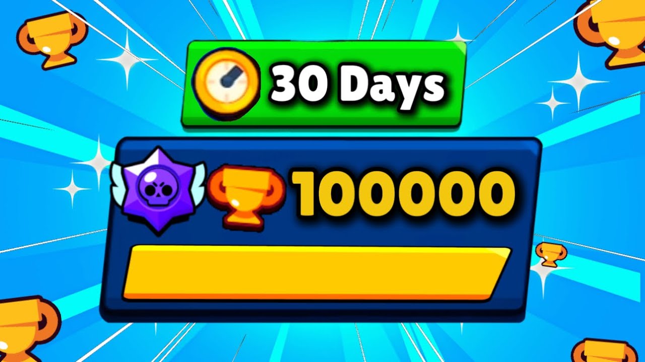 I Reached 100k TROPHIES in 30 DAYS!