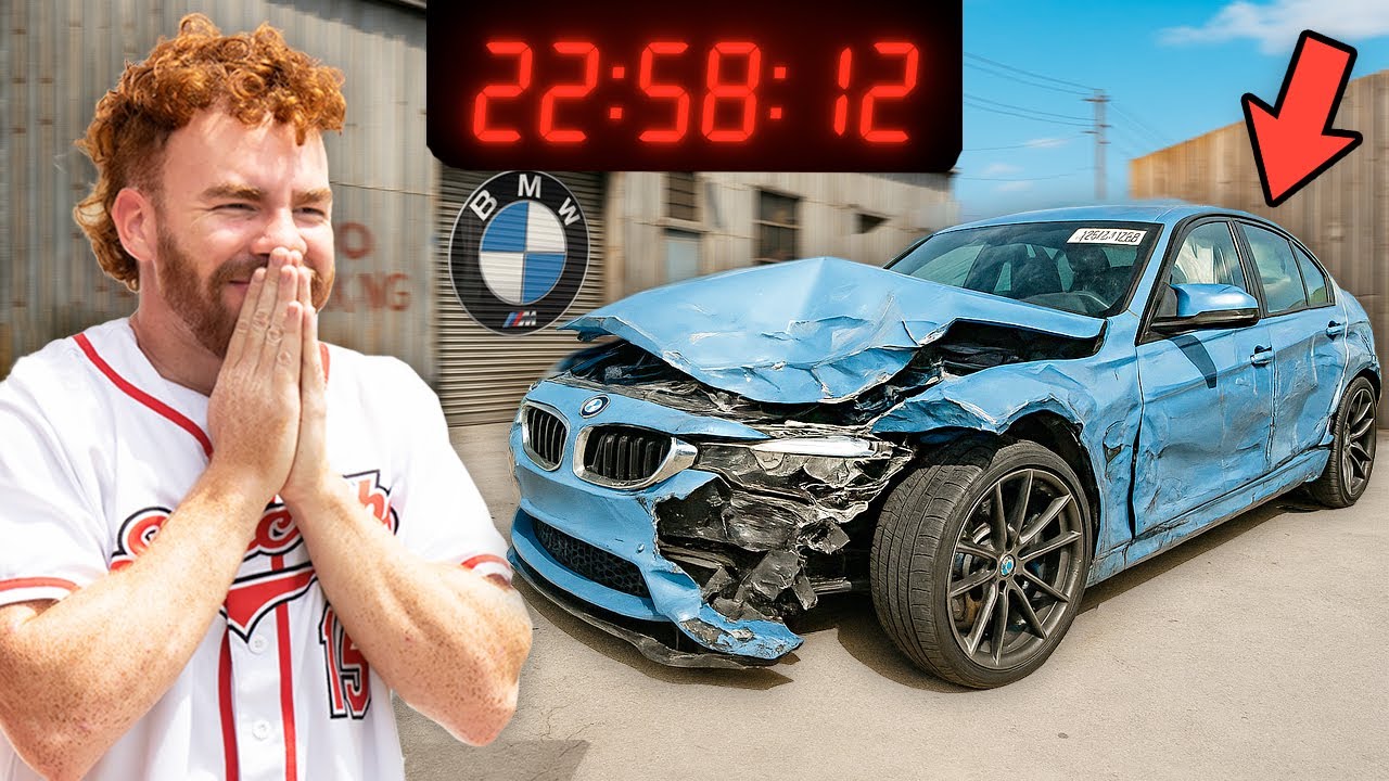 I REBUILT a Scrap BMW M3 in 24 Hours!! And It Was a Disaster...