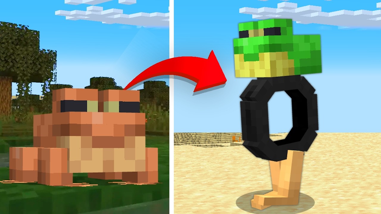 I remade every mob into Italian Brainrot in Minecraft