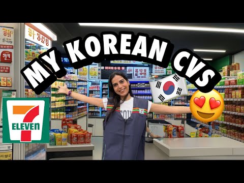 🇰🇷I rented A KOREAN CVS😍🏪
