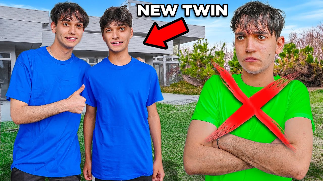 I REPLACED My Twin Brother, He Gets JEALOUS!