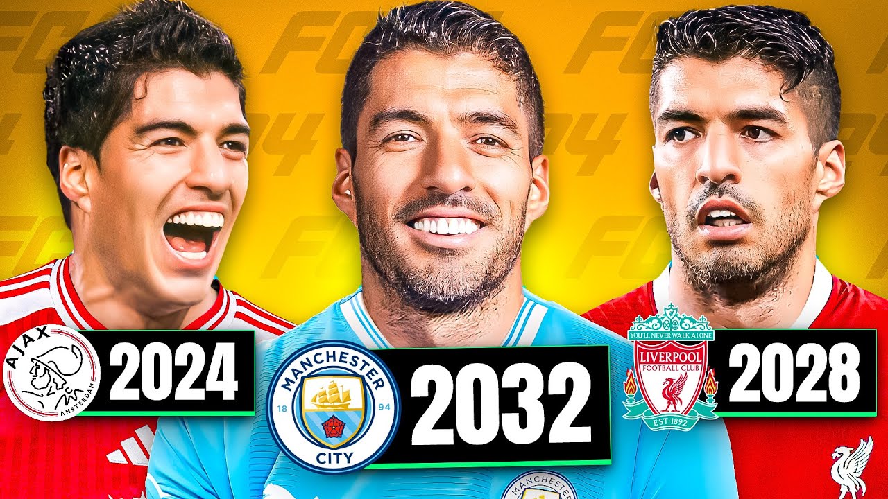 I Replayed the Career of Luis Suarez...