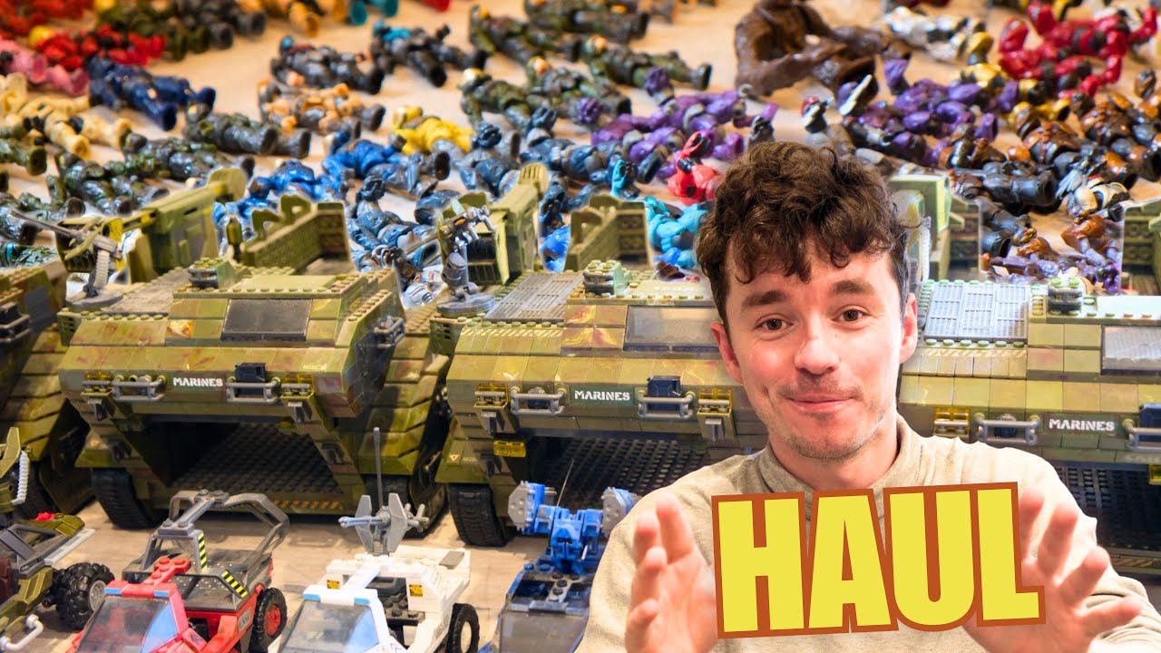 I Scored a JACKPOT of Original Halo Mega Bloks! 🎰