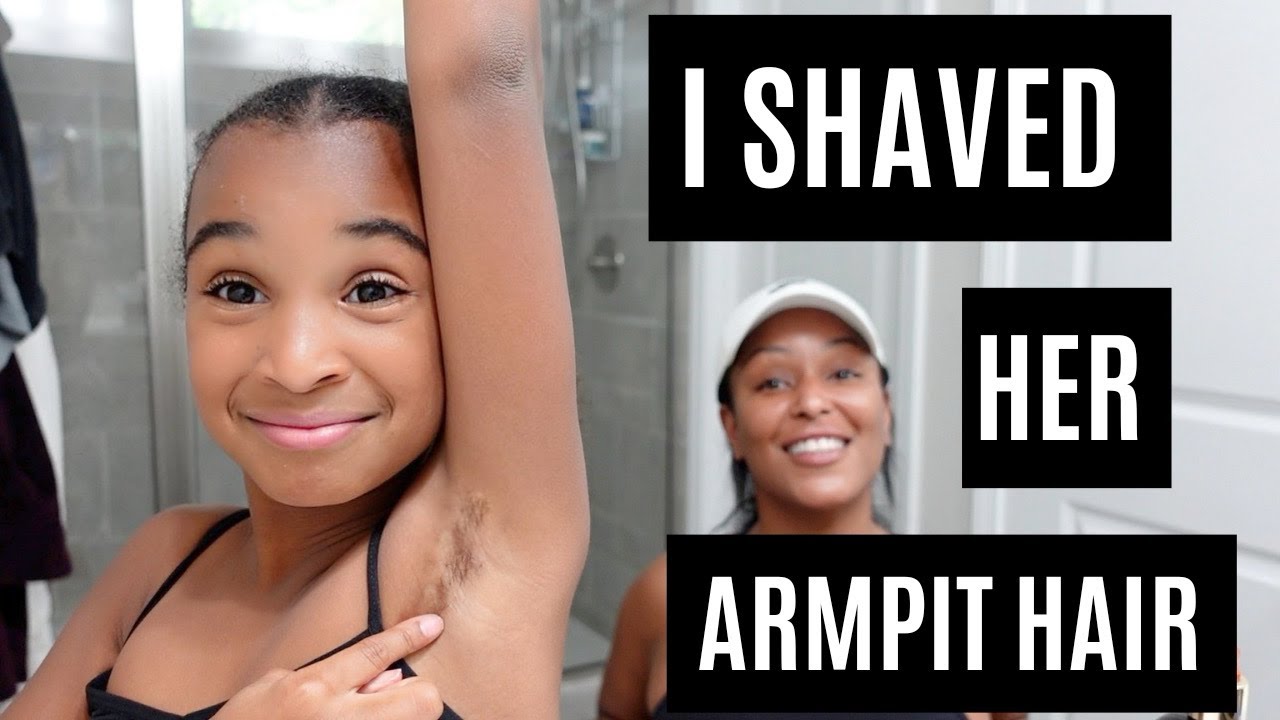 I SHAVED SAMIA'S ARMPIT HAIR + MY TODDLER IS MAD AT ME!