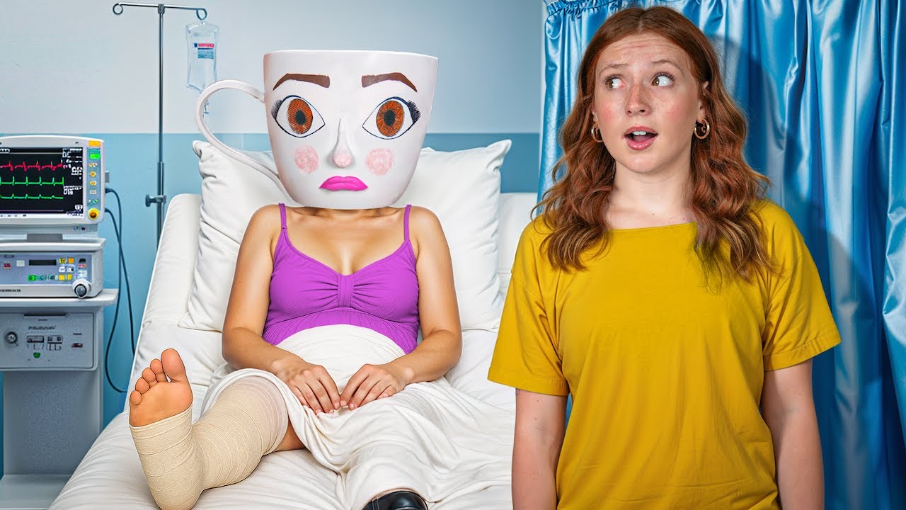 I SNUCK INTO BALLERINA CAPPUCCINA'S HOSPITAL ROOM IN REAL LIFE!