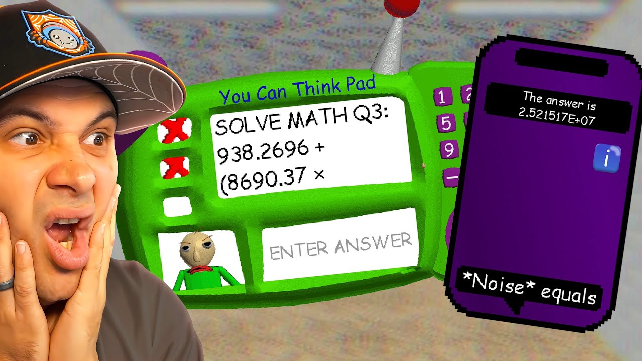 I Solved Baldi’s Impossible Question with Cheats (Secret Ending Unlocked!)