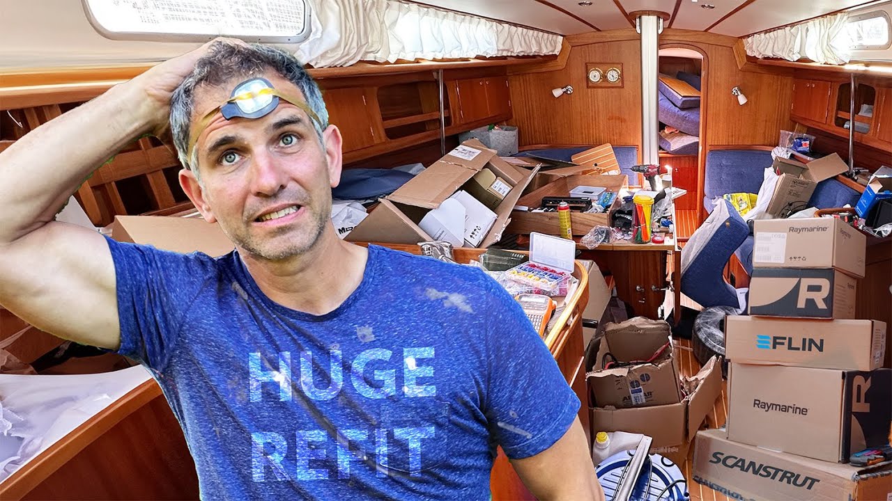 I Sooo Underestimated This - The Big DIY Sailboat Transformation