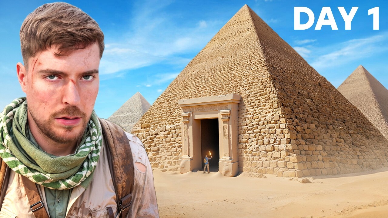 I Spent 100 Hours Inside The Pyramids!