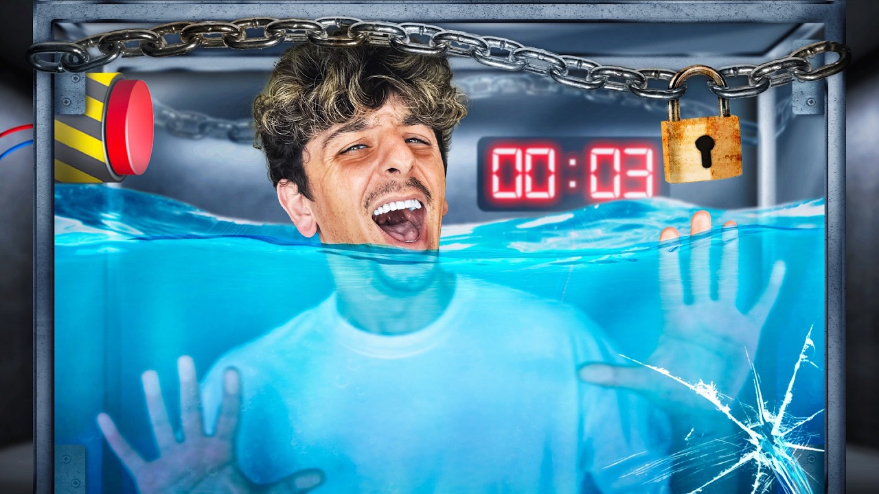 I Spent 24 Hours TRAPPED Inside a Box!