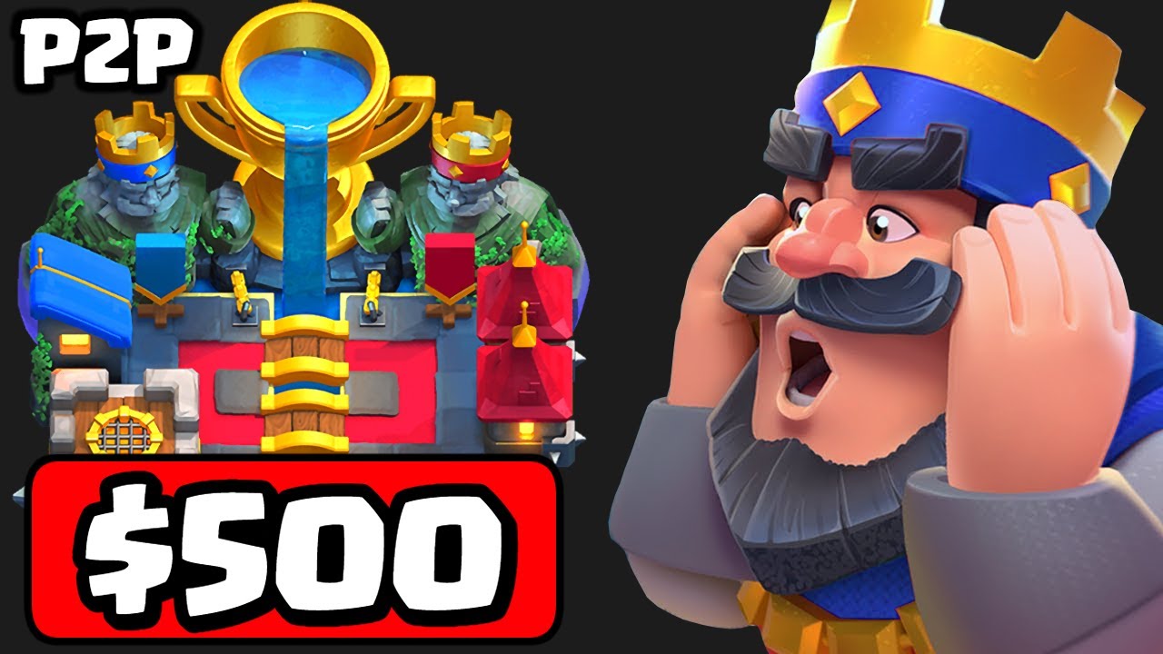 I Spent $500 To Get 9000 Trophies (P2P ep. 2)
