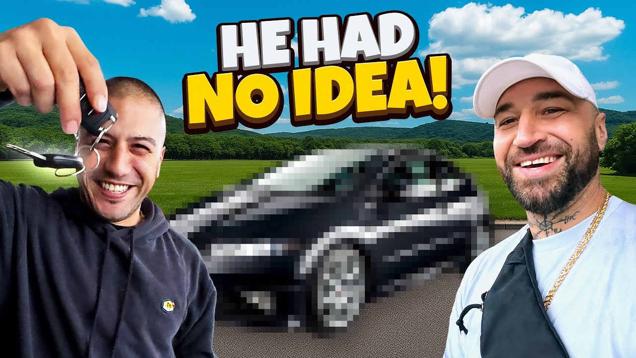 I Suprised My Best Mate With A NEW CAR!