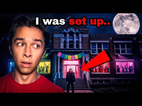 I Survived Overnight TRAPPED in a School Party.. (Storytime)